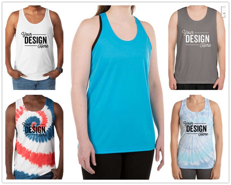 8 Tank Tops & Sleeveless Outfits With Custom Logo And Design